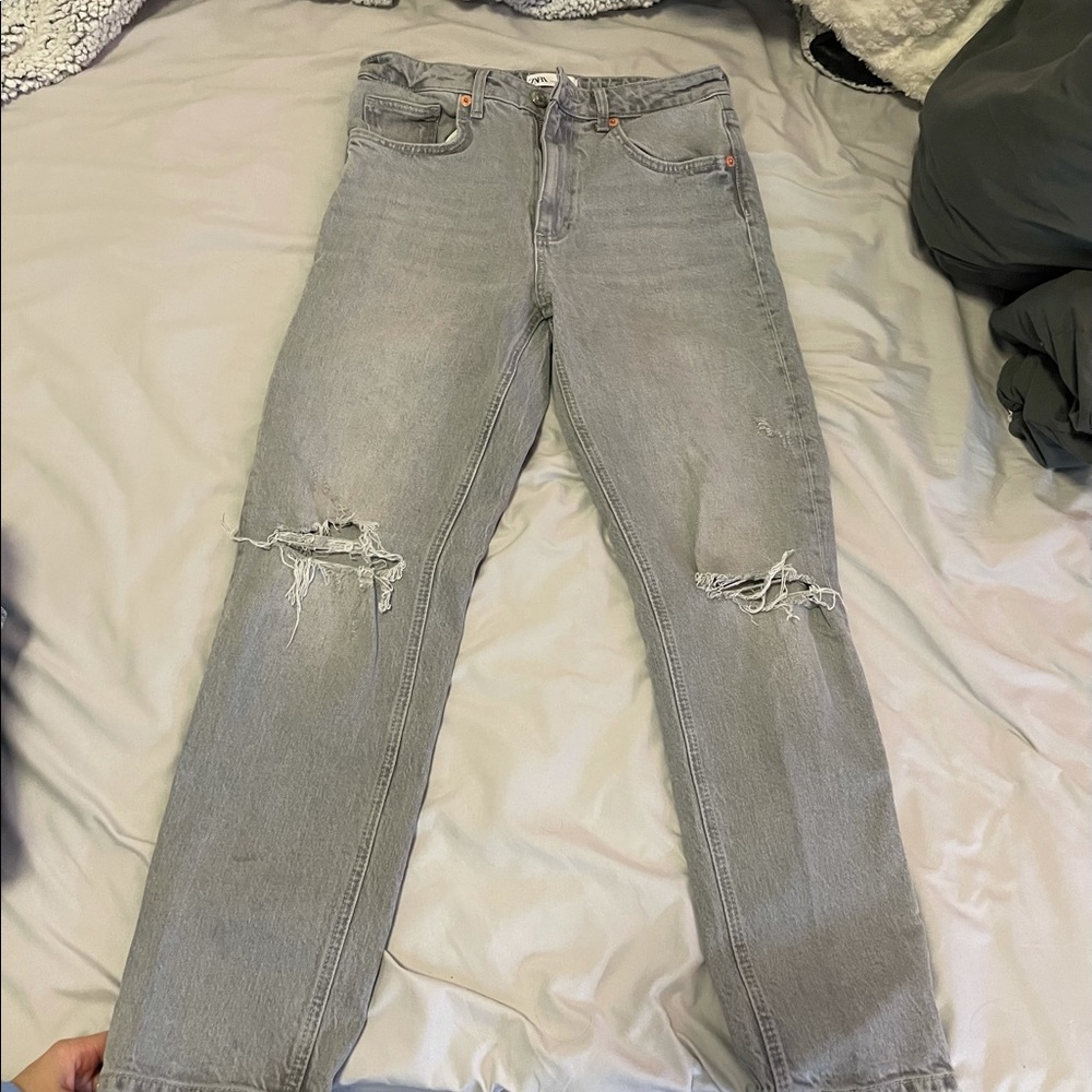 Grey Zara jeans